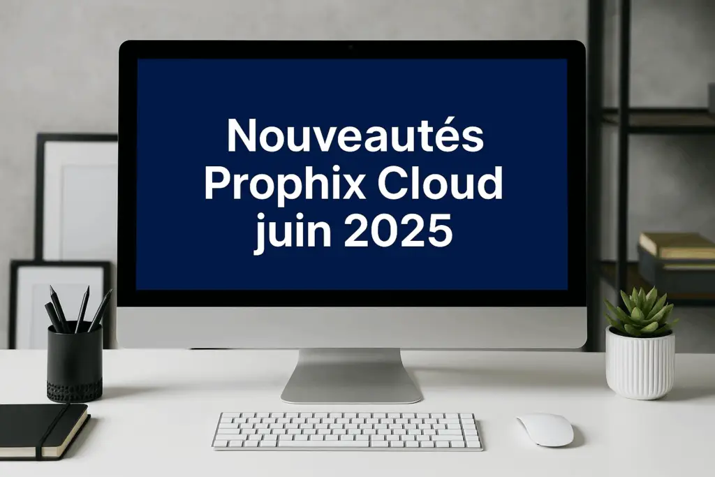 Nouveautés Prophix Cloud Juin 2025