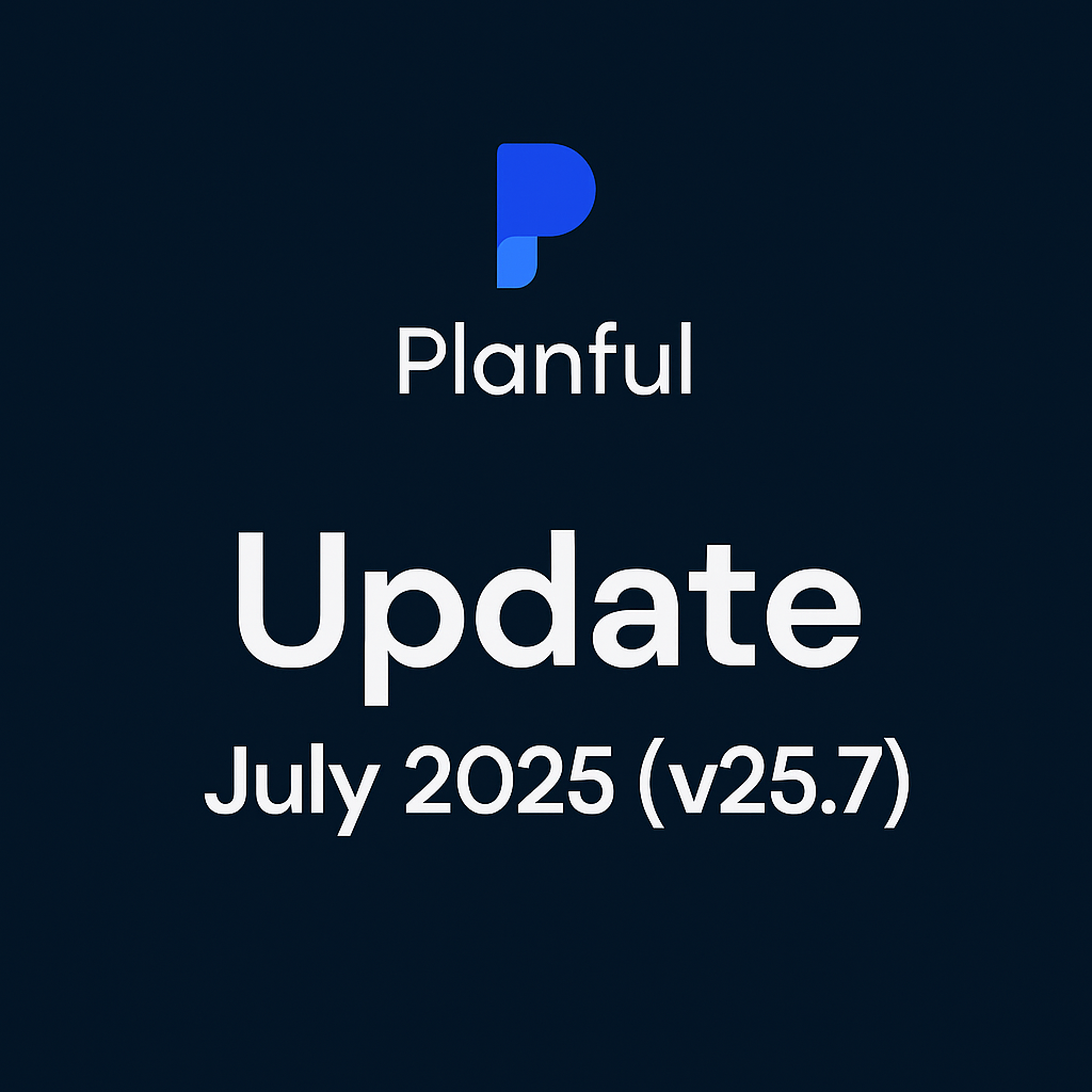 Nouvelle version 25.7 Planful