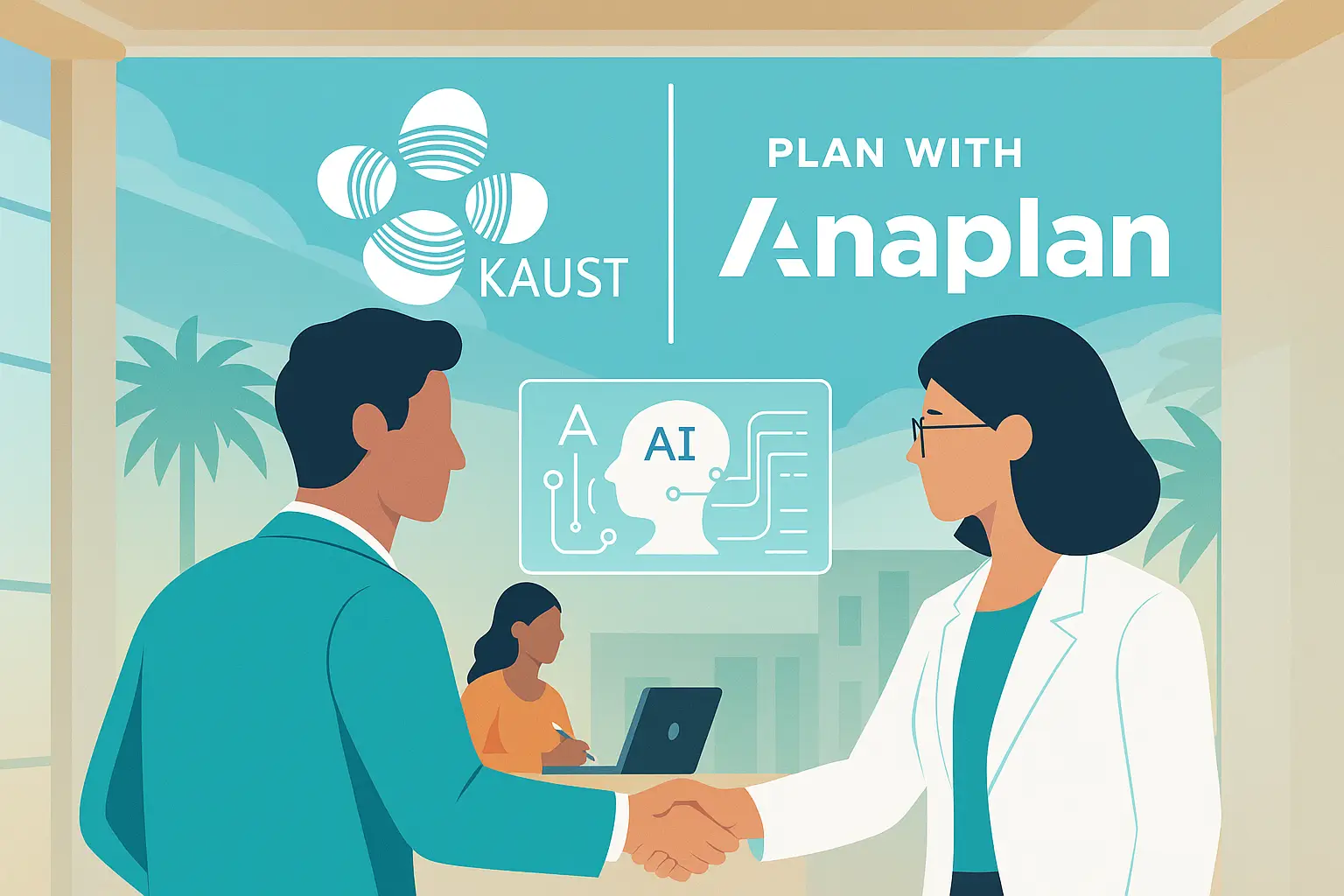 Partenariat Anaplan et KAUST University