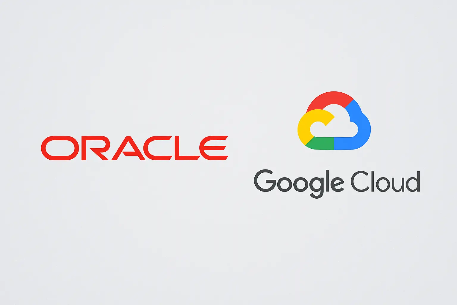 Partenariat entre Oracle et Google Cloud