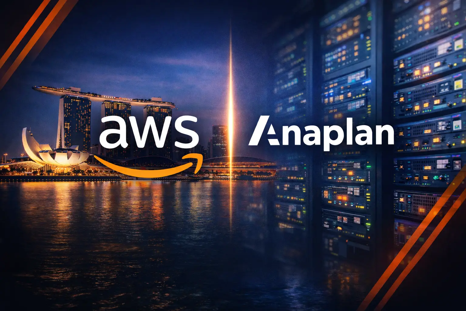 Data center Anaplan AWS Singapour