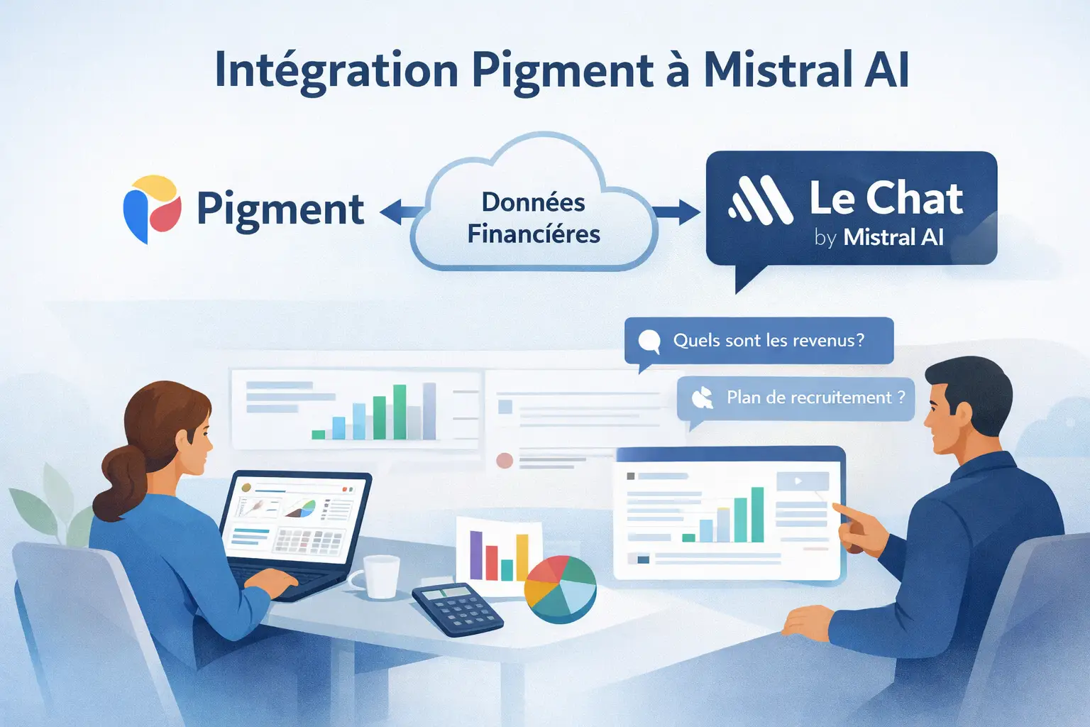 Intégration Pigment à Mistral AI