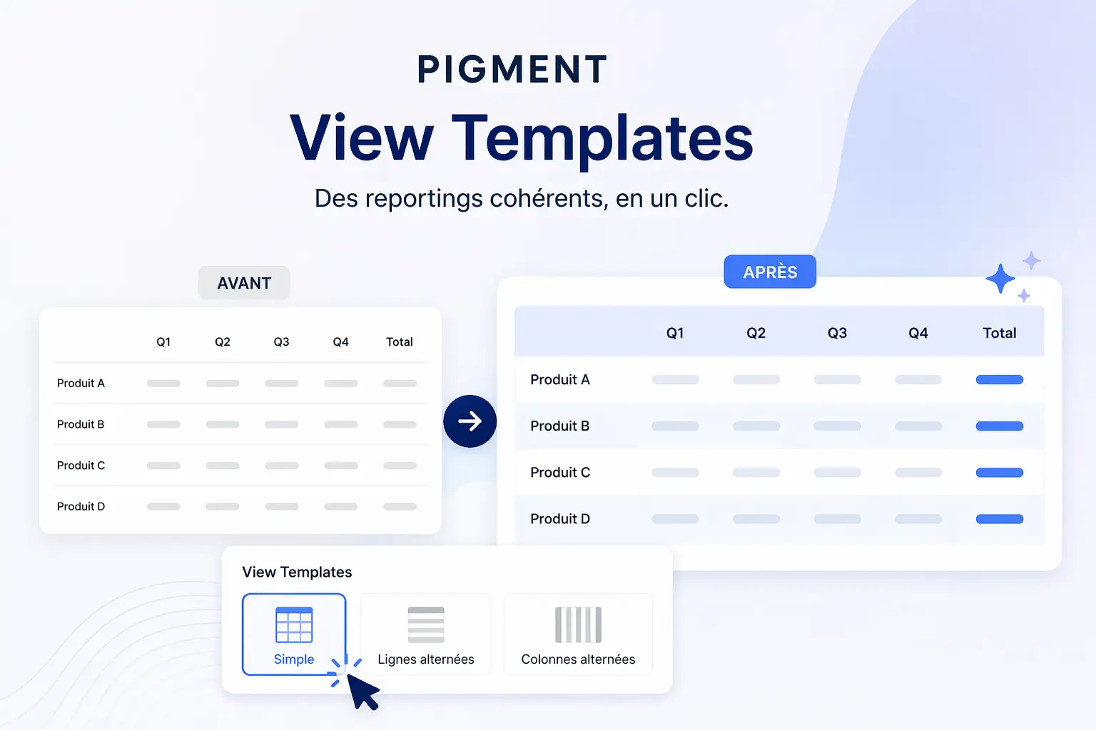 Pigment View Templates