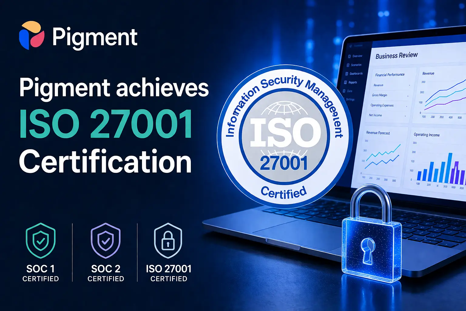 certification ISO 27001 Pigment