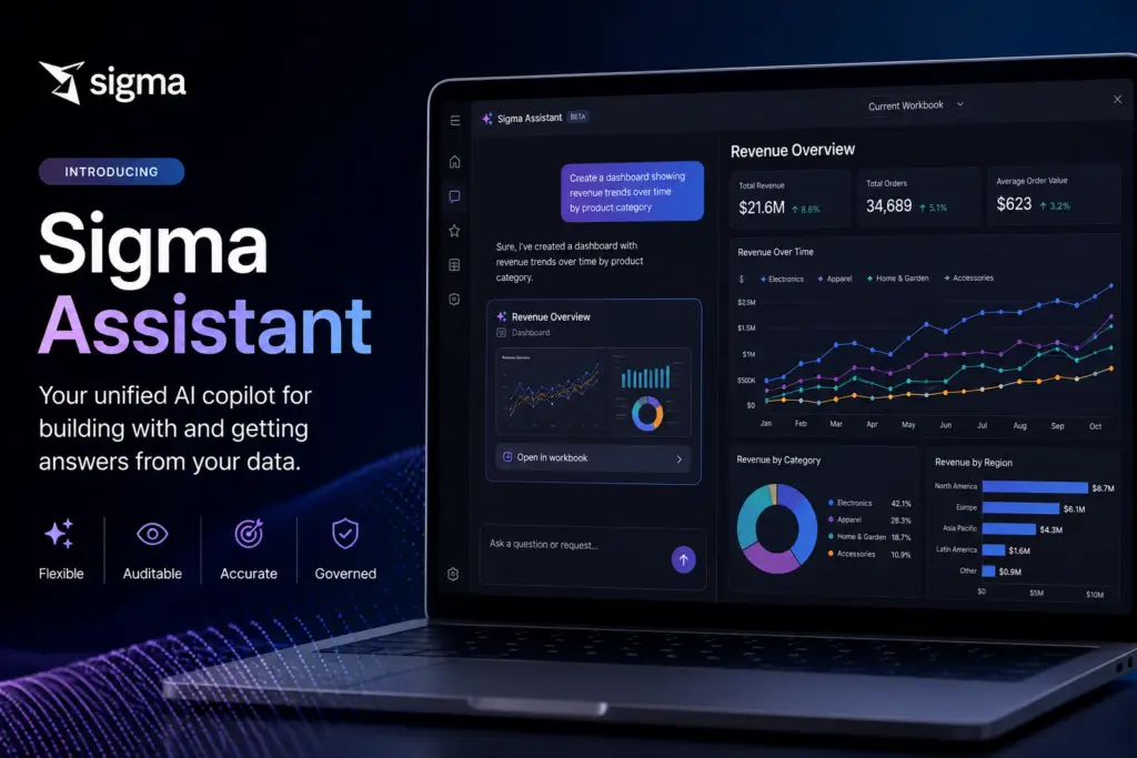 Nouvelle fonctionnalité Sigma Assistant
