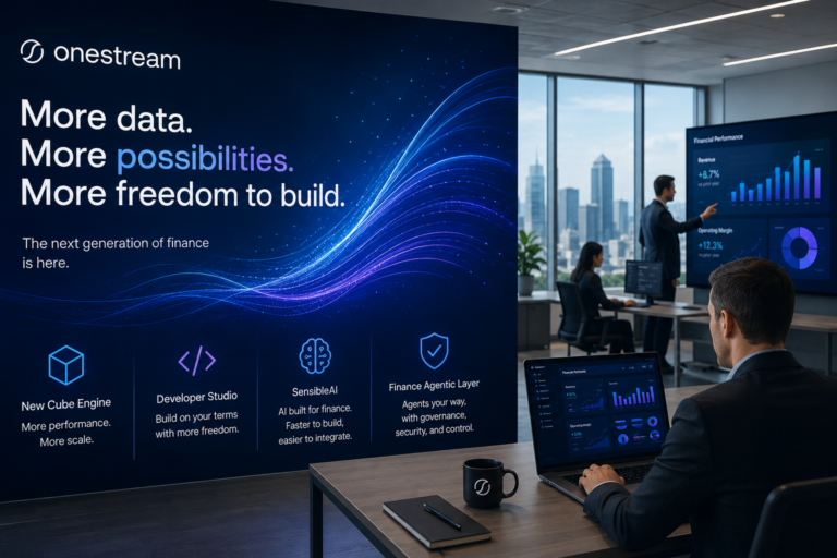 OneStream a dévoilé sa nouvelle génération de plateforme financière portée par l’IA