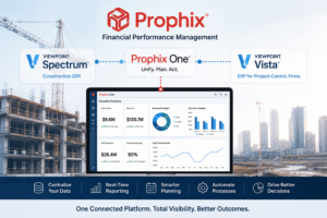 intégration Prophix Spectrum et Vista