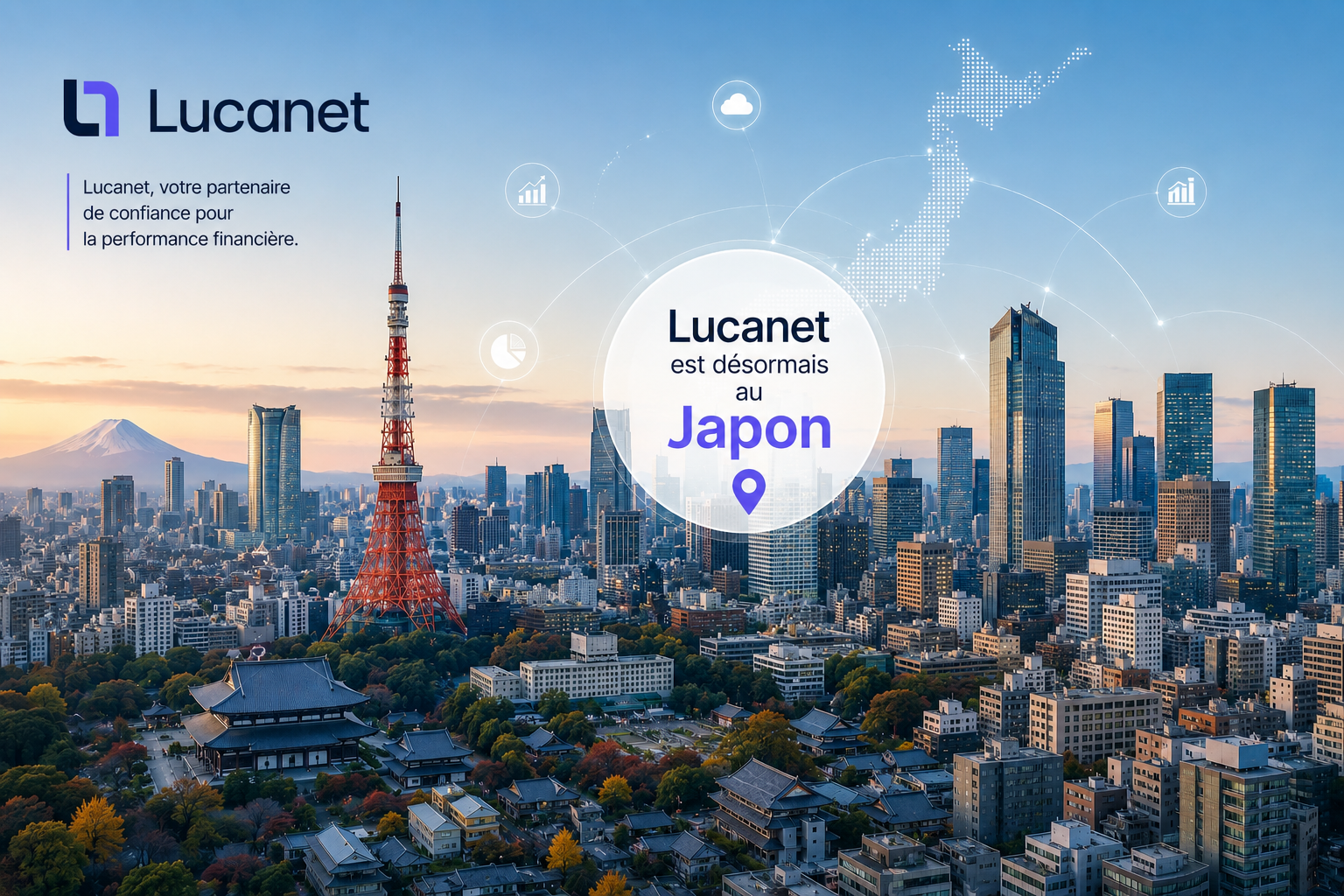 Expansion de Lucanet au Japon