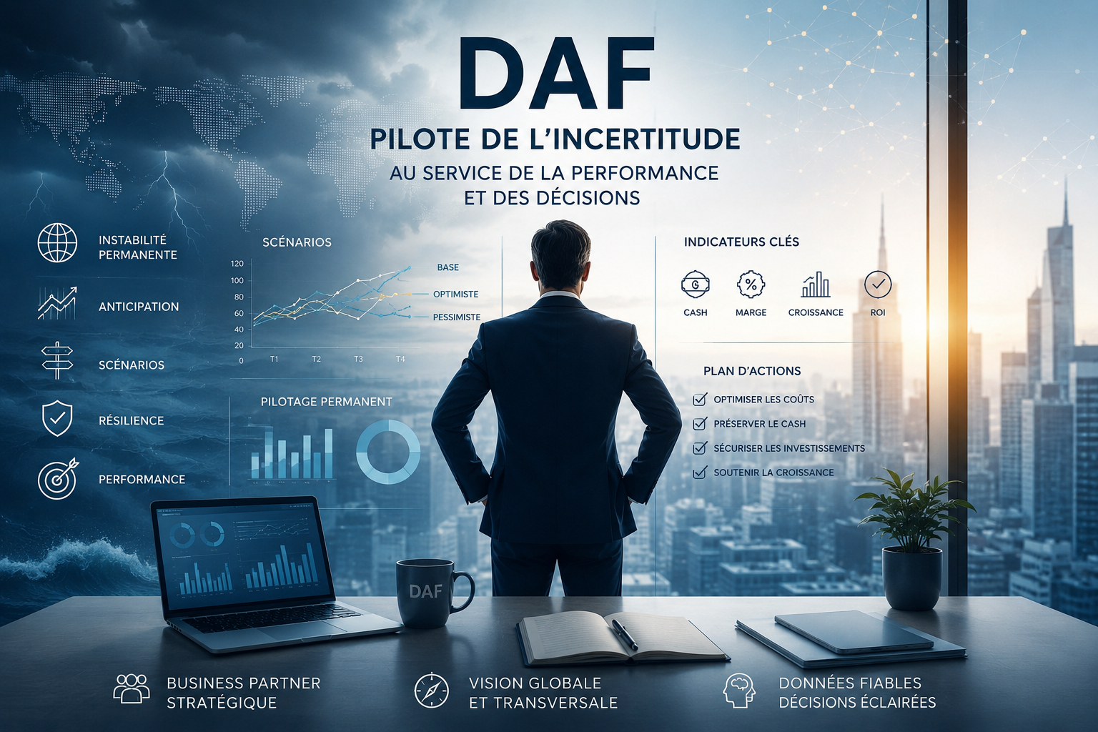 Pilotage de l'incertitude en entreprise