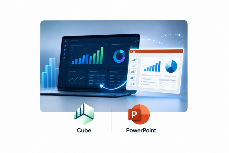 Cube simplifie le reporting financier dans PowerPoint
