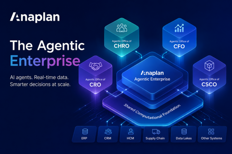 Anaplan dévoile l’Agentic Enterprise pour transformer les fonctions clés de l’entreprise grâce à l’IA