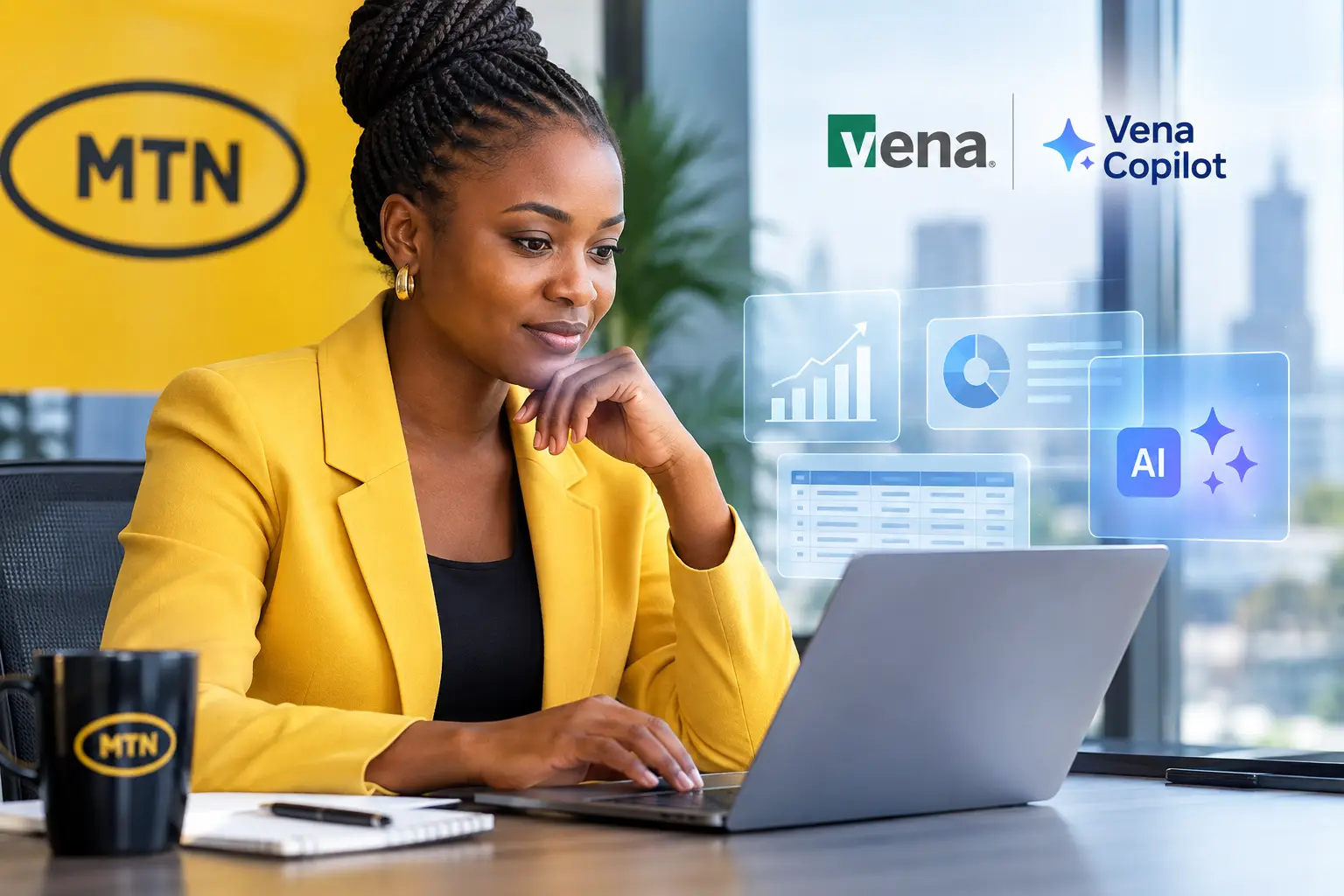 MTN Ghana et Vena Copilot