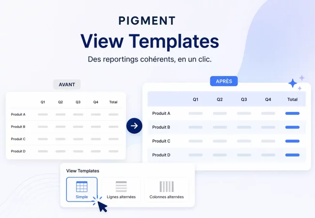Pigment View Templates